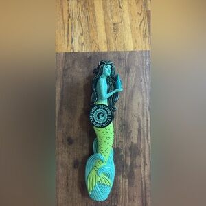 CISCO BREWING Nantucket MA Grey lady Mermaid Draft Beer Tap handle 12"